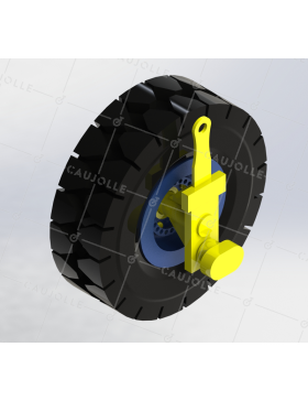 KIT ROUES CONTAINER 