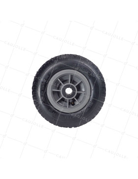 ROUE DE DIABLE DIAMETRE 210 MM CHARGE 100 KG POUR AXE DE 20 MM - S3000 2.5X4 RR20 4PR