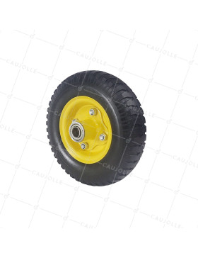 Wheel OF PUNCTURE-PROOF COMPRESSOR DIAMETER 217 MM LOAD 100 KG - 2.50x4 PUNCTURE-PROOF A16 • Caujolle