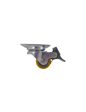 Castor MINI EXTRA-LOW WITH STRONG BRAKE LOAD CAPACITY 35 MM DIAMETER 53 MM HEIGHT LOAD 100 KG - EXTRA SURB 35 PAF