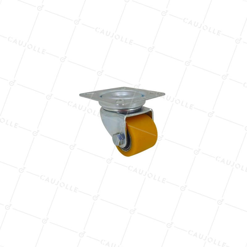 Castor MINI EXTRA-LOW HEAVY LOAD DIAMETER 35 MM HEIGHT 53 MM LOAD 100 KG - EXTRA SURB 35 P