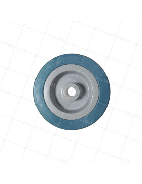 Wheel OF NATURAL NON-STAINING RUBBER HANDLING DIAMETER 100 MM LOAD 45 KG - S2300E 100 COL