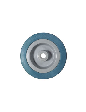 ROUE DE MANUTENTION EN CAOUTCHOUC NATUREL NON TACHANT DIAMETRE 100 MM CHARGE 45 KG - S2300E 100 COL