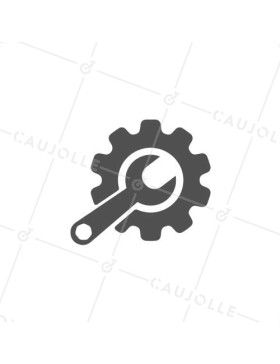 HORS CATALOGUE - REFERENCE ENTRETOISE 40160 ENT 16-25-62 CALIBREE ZINGUEE • Caujolle