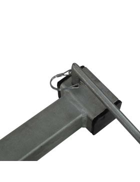Castor Retractable WITH CRANK DIAMETER 200MM WITH TRAVEL 230 MM LOAD 1000KG DIRECTIONAL BRAKE - CRANK LEG
