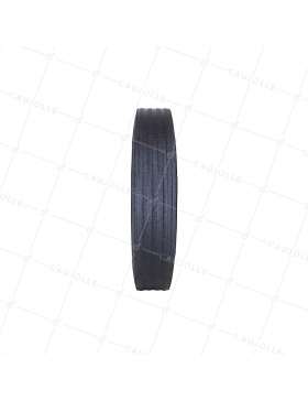 ROUE DE MANUTENTION CAOUTCHOUC DIAMÈTRE 250 MM CHARGE 200KG AXE LISSE 37 MM - S2000PS250A37