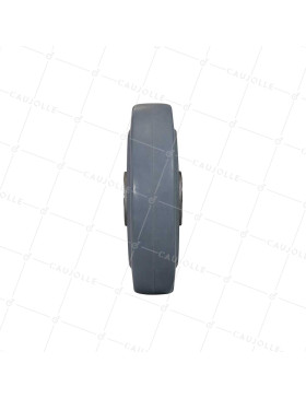 Wheel NON STAINING SHOCK ABSORBING DIAMETER 200 MM LOAD 450KG AXLE 20 MM BALLS - S2014 200 GRAY CAOU B20
