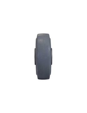 ROUE NON TACHANTE ULTRA SOUPLE DIAMÈTRE 160 MM CHARGE 350KG AXE 20MM BILLES - S2014 160 CAOU GRIS B20