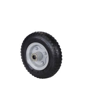 Wheel OF COMPRESSOR DIAMETER 210 MM LOAD 100 KG OFFSET HUB FOR AXLE OF 16 MM - 2.50x4 INFLATED TO 16