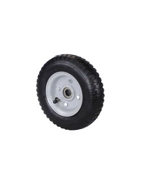 Wheel OF COMPRESSOR DIAMETER 210 MM LOAD 100 KG OFFSET HUB FOR AXLE OF 16 MM - 2.50x4 INFLATED TO 16