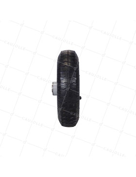 Wheel OF COMPRESSOR DIAMETER 210 MM LOAD 100 KG OFFSET HUB FOR AXLE OF 16 MM - 2.50x4 INFLATED TO 16