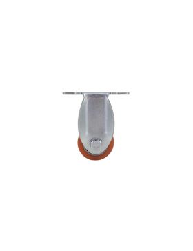 Castor EXTRA-LOW HEAVY LOAD FIXED DIAMETER 35 MM LOAD 100KG HEIGHT 66 MM - SURB 35 FIXED