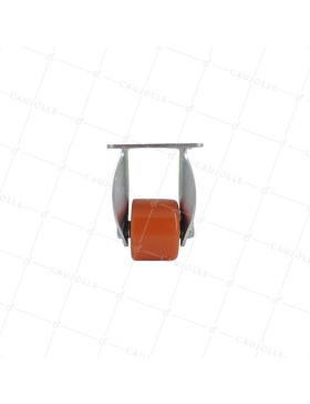 Castor EXTRA-LOW HEAVY LOAD FIXED DIAMETER 35 MM LOAD 100KG HEIGHT 66 MM - SURB 35 FIXED