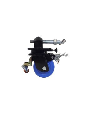 ROULETTE DE CONTAINER NYLON BLEU DOUBLE 152 MM CHARGE 5000 KG