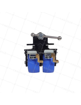Castor OF BLUE NYLON CONTAINER DOUBLE 152 MM LOAD 5000 KG