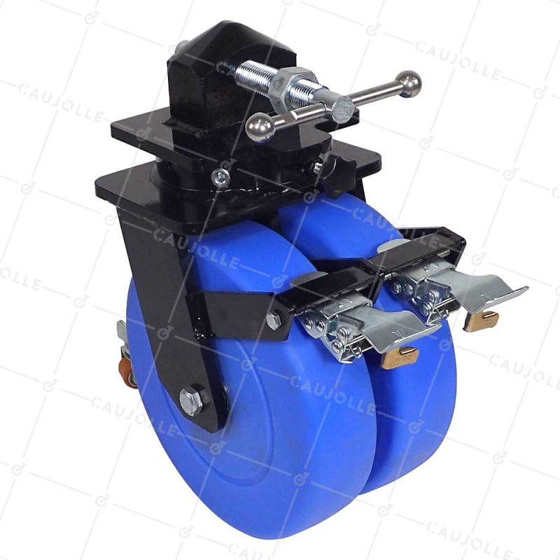 DOUBLE NYLON CONTAINER CASTOR 305 MM DIAMETER LOAD 7000KG