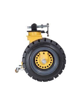 Castor OF DOUBLE RUBBER CONTAINER Wheel DIAMETER 413 MM 2000 KG
