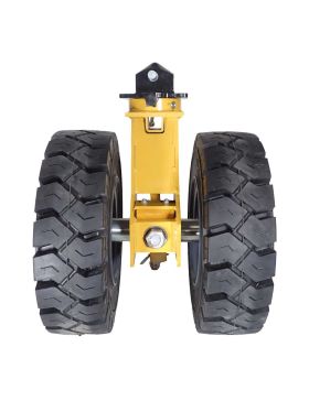 Castor OF DOUBLE RUBBER CONTAINER Wheel DIAMETER 541 MM LOAD 2500 KG