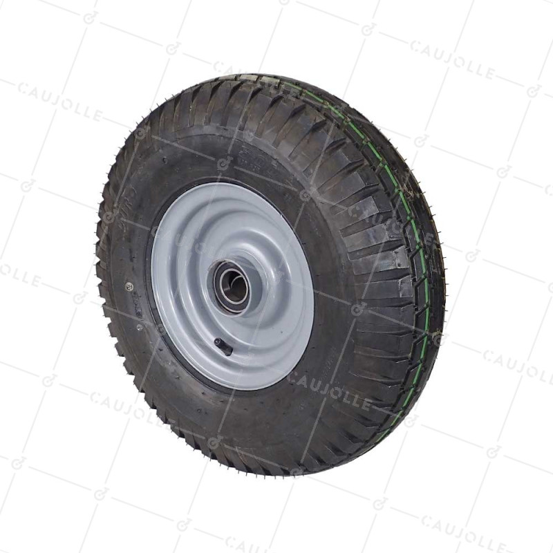 ROUE DE MOBIL HOME JANTE TÔLE DIAMÈTRE 465 MM CHARGE 1700KG AXE 35 MM A BILLES