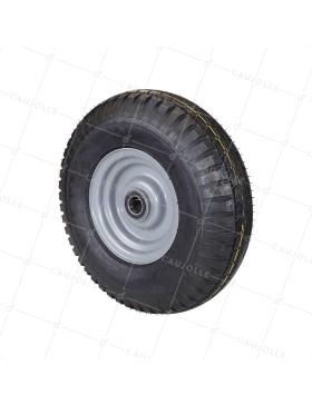 ROUE DE MOBIL HOME JANTE TÔLE DIAMÈTRE 465 MM CHARGE 1700KG AXE 35 MM A BILLES