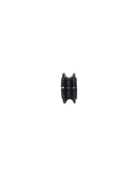 POULIE PLASTIQUE EN NYLON POUR CORDE DE 10 MM DIAMETRE 50 MM CHARGE 60 KG - GNN50GR AL5.5