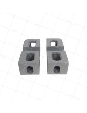 KIT 4 COINS CONTAINER ISO BR x 2 /BL x 2