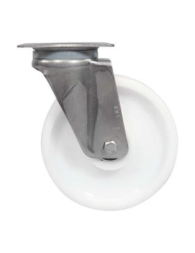 ROULETTE EN INOX 304 DIAMETRE 200 MM CHARGE 1000 KG - INOX PIV RENF 200