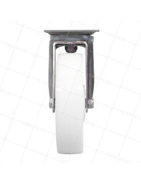 Castor IN 304 STAINLESS STEEL DIAMETER 200 MM LOAD 1000 KG - STAINLESS STEEL PIV RENF 200