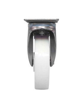 Castor IN 304 STAINLESS STEEL WITH BRAKE DIAMETER 200 MM LOAD 1000 KG - STAINLESS STEEL PIV RENF 200AF