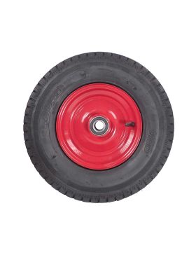 ROUE DE MACHINE AGRICOLE RENFORCÉE 4 PLIS DIAMÈTRE 400 MM CHARGE 260 kg AXE 25 MM - S2600B25 4PR