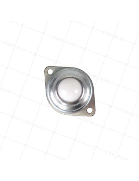 ROULETTE BILLE DE MANUTENTION EN NYLON A PLATINE CHARGE 60KG