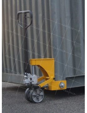 TRANSPALETTE POUR CONTAINER A FIXATION LATERALE - LOT DROITE GAUCHE