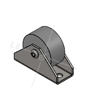 LINEAR GUIDING ROLLER CORROSION-RESISTANT DIAMETER 30 MM LOAD 100 KG - S86 30 INOX 304