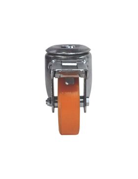 ROULETTE DE CRIC DE VOITURE DIAMÈTRE 100 MM A FREIN CHARGE 250 KG - S74 O 100 SFPU AF