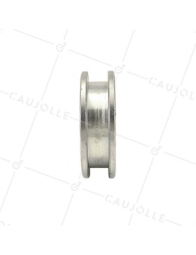 DOOR ROLLER WHEEL SQUARE GROOVE DIAMETER 70 MM FOR SQUARE 12 MM RAIL MAX LOAD 600 KG BORE 14 MM