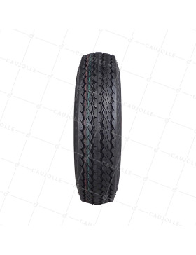 ROUE DE MACHINE AGRICOLE 4 PLIS DIAMÈTRE 400MM CHARGE 260 KG AXE 25 MM ROULEAUX - S2600R25 4PR