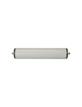 ROULEAU DE MANUTENTION PVC DIAMETRE 50 MM LONGUEUR 200 MM CHARGE 40KG AXE 8MM