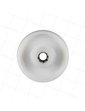 ROUE NYLON DIAMÈTRE 125 MM CHARGE 300 KG AXE 20 MM ROULEAUX - S2450 125/40 LM60 RR20