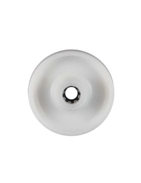 Wheel NYLON DIAMETER 125 MM LOAD 300 KG AXLE 20 MM ROLLERS - S2450 125/40 LM60 RR20