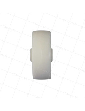 100 MM DIAMETER NYLON WHEEL LOAD 100 KG 20 MM PLAIN BEARING- S2450 100/37 LM46 L20