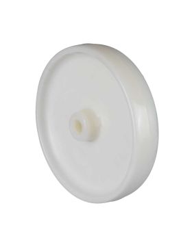 ROUE NYLON DIAMÈTRE 250 MM CHARGE 600 KG AXE 20 MM LISSE - S2450 250/49 LM60 L20