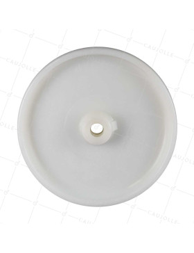 ROUE NYLON DIAMÈTRE 250 MM CHARGE 600 KG AXE 20 MM LISSE - S2450 250/49 LM60 L20