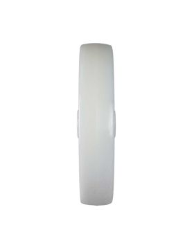 Wheel NYLON DIAMETER 250 MM LOAD 600 KG AXLE 20 MM SMOOTH - S2450 250/49 LM60 L20