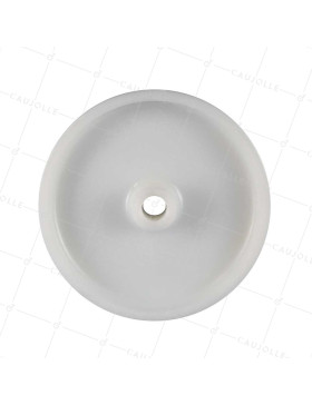 Wheel NYLON DIAMETER 200 MM LOAD 550 KG AXLE 20 MM SMOOTH - S2450 200/50 LM58 L20
