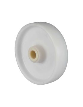 ROUE POLYPROPYLENE DIAMÈTRE 200 MM CHARGE 200 KG AXE 25 MM LISSE - S2450 200/49 LM60 L25