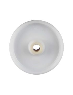ROUE POLYPROPYLENE DIAMÈTRE 200 MM CHARGE 200 KG AXE 25 MM LISSE - S2450 200/49 LM60 L25
