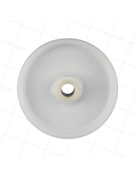 ROUE NYLON DIAMÈTRE 200 MM CHARGE 200 KG AXE 25 MM ROULEMENT A ROULEAUX - S2450 200/49 LM60 RR25