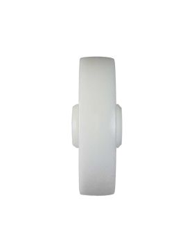 ROUE NYLON DIAMÈTRE 160 MM CHARGE 420 KG AXE 20 MM - S2450 160/40 LM57 L20
