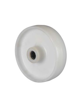 Wheel NYLON DIAMETER 160 MM LOAD 420 KG AXLE 20 MM ROLLERS - S2450 160/45 LM61 RR20