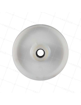 ROUE NYLON DIAMÈTRE 160 MM CHARGE 420 KG AXE 20 MM ROULEAUX - S2450 160/45 LM61 RR20